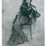 Ignacy Łopieński, Portrait of a Lady Sitting on a Chair, 1905