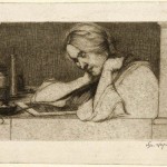 Ignacy Łopieński, The Etcher, c1914