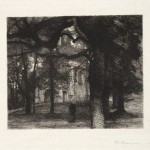 Józef Pankiewicz, Chapel in the Park, 1897