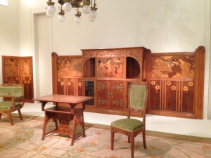 MNAC, Art Nouveau furniture